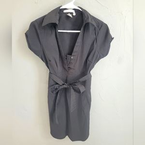 Charlotte Russe Womens Medium Black Stretch Wrap Top